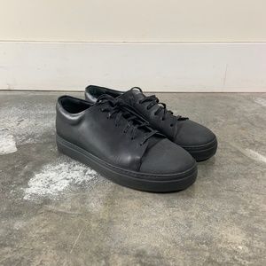 🛑 SOLD🛑 COS Black Lace Up Sneakers Men 8.5 MINT